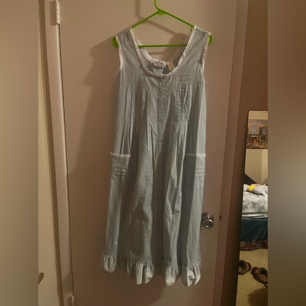 Heather Lane vintage blue nightgown dress